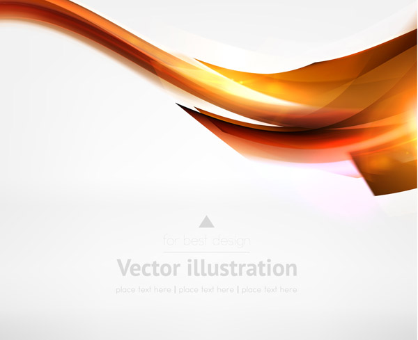 free vector Dynamic lines of the background vector 3